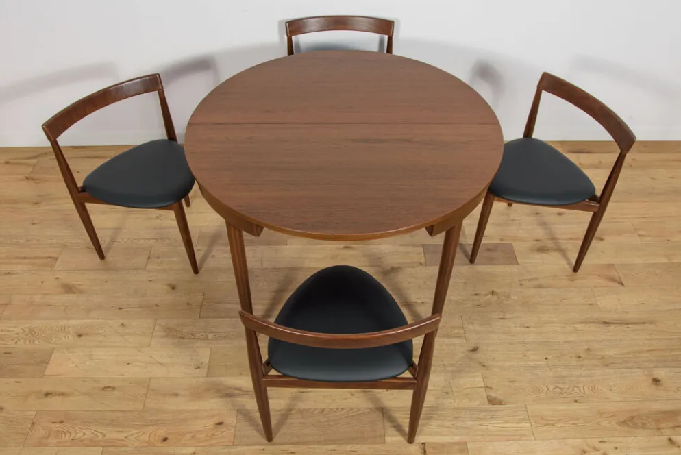 Ensemble de salle à manger Mid-Century par Hans Olsen pour Frem Røjle, Danemark, années 1950, ensemble de 5.