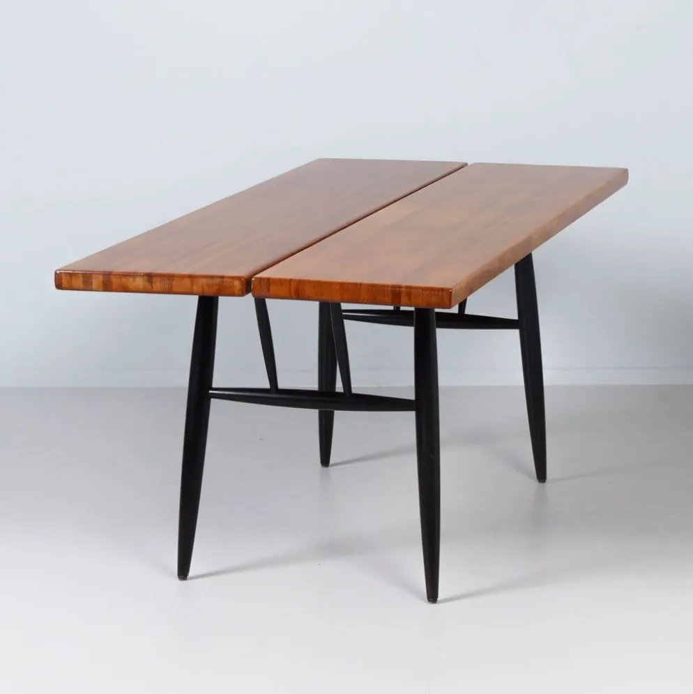 Ensemble de salle à manger Pirkka par Ilmari Tapiovaara pour Asko & Laukaan Puu, années 1950.