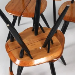 Ensemble de salle à manger Pirkka par Ilmari Tapiovaara pour Asko & Laukaan Puu, années 1950.