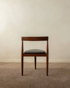 Ensemble de salle à manger rond en teck de style mid-century par Hans Olsen pour Frem Røjle, années 1950.