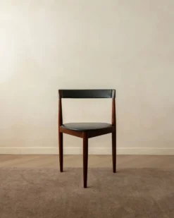 Ensemble de salle à manger rond en teck de style mid-century par Hans Olsen pour Frem Røjle, années 1950.