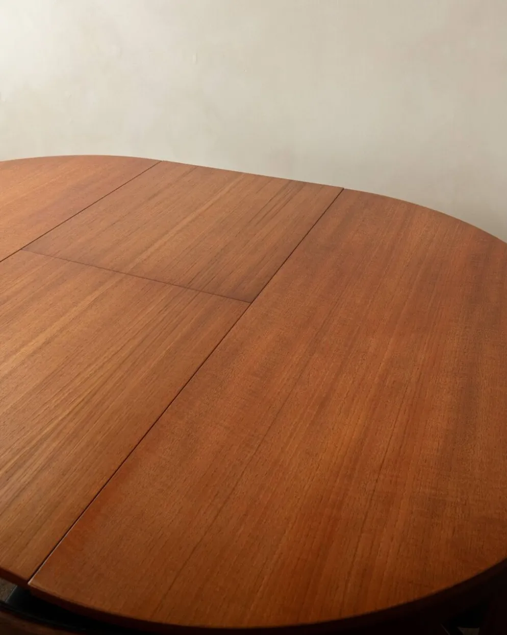 Ensemble de salle à manger rond en teck de style mid-century par Hans Olsen pour Frem Røjle, années 1950.