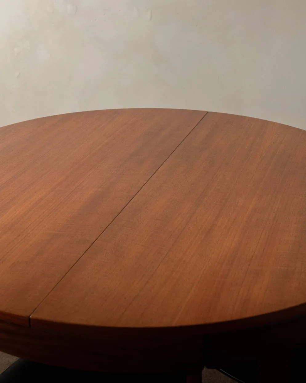 Ensemble de salle à manger rond en teck de style mid-century par Hans Olsen pour Frem Røjle, années 1950.