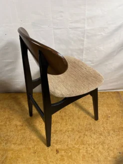 Ensemble de salle à manger vintage en teck des années 60 | Table extensible et 4 chaises | 1960s A