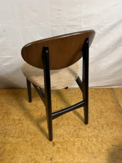 Ensemble de salle à manger vintage en teck des années 60 | Table extensible et 4 chaises | 1960s A