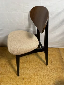 Ensemble de salle à manger vintage en teck des années 60 | Table extensible et 4 chaises | 1960s A