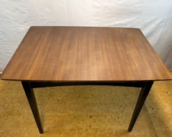 Ensemble de salle à manger vintage en teck des années 60 | Table extensible et 4 chaises | 1960s A