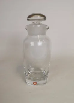 Ensemble de seau à glace et shaker Orrefors Nils Landberg, Suède, années 1950