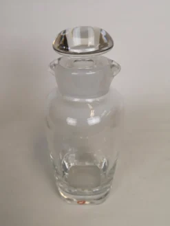 Ensemble de seau à glace et shaker Orrefors Nils Landberg, Suède, années 1950