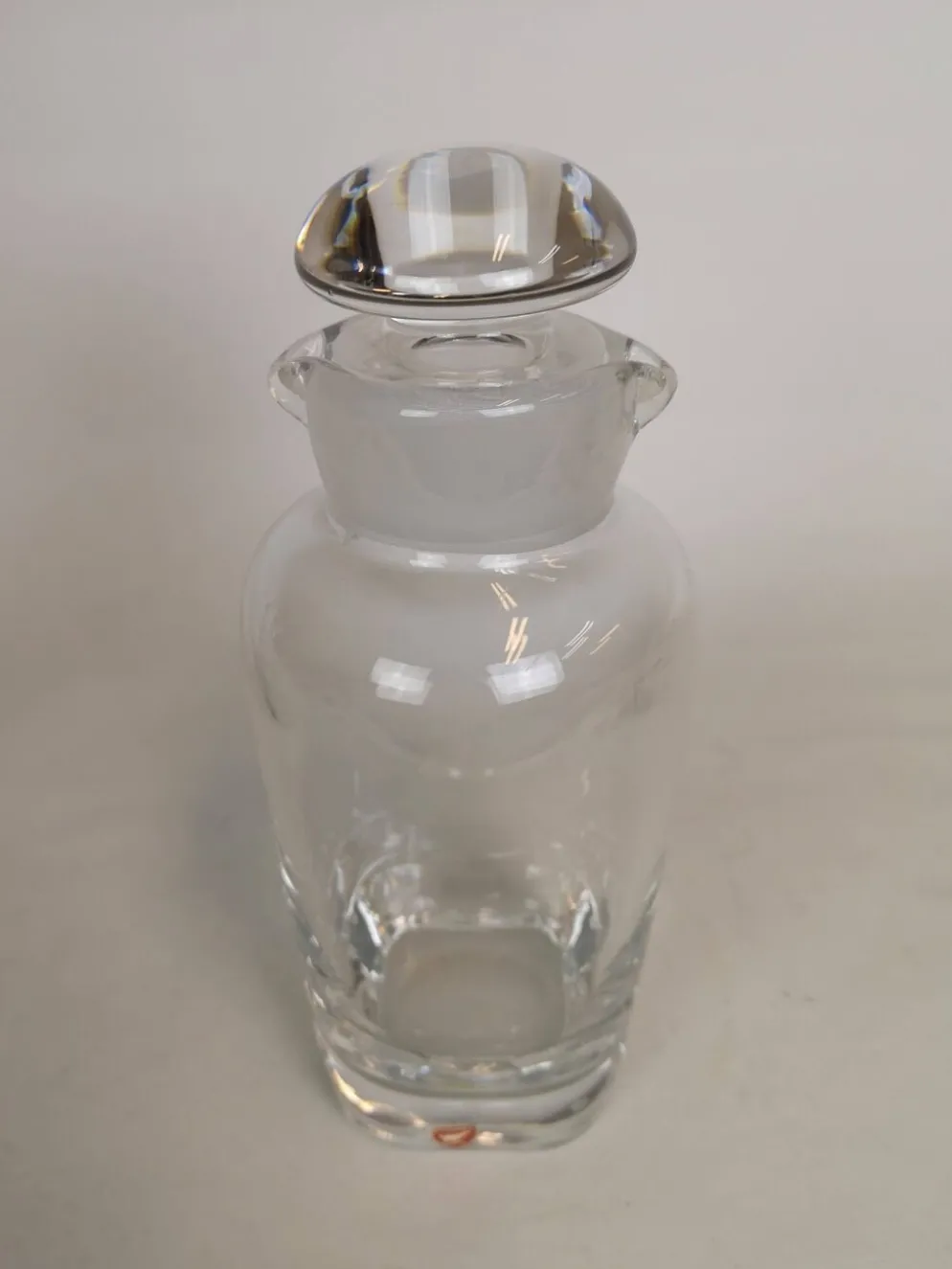 Ensemble de seau à glace et shaker Orrefors Nils Landberg, Suède, années 1950