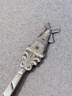 Ensemble de service pour hors d'œuvre et dessert en argent sterling suédois antique, 1949