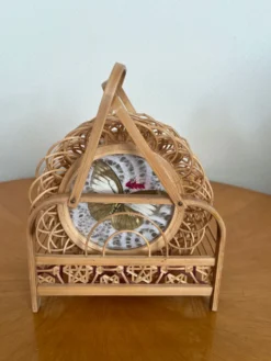 Ensemble de sous verre papillon vintage