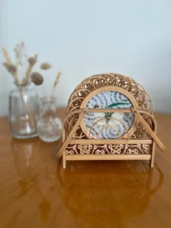 Ensemble de sous verre papillon vintage