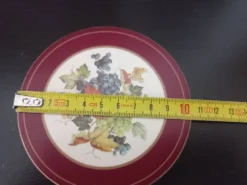 Ensemble de 6 sous-verres vintage en bois et liège