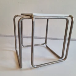 Ensemble de 2 tables d'appoint B9 Marcel Breuer pour Tecta