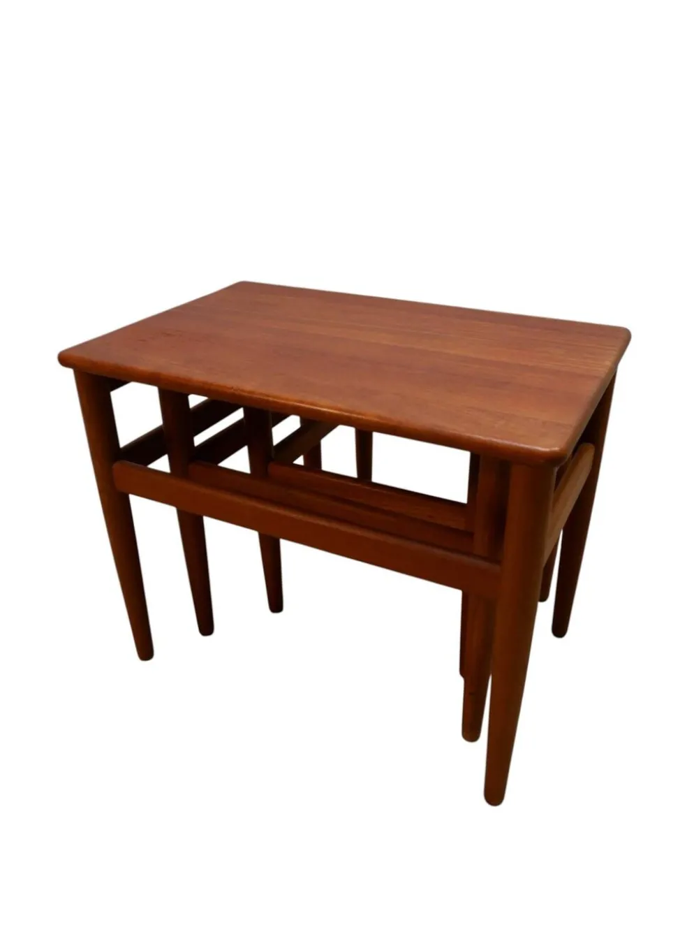 Ensemble de 3 tables d'appoint, danoise des années 1960.