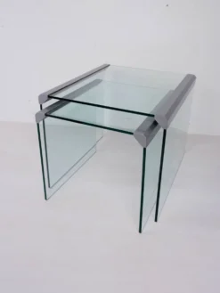 Ensemble de 2 tables d'appoint par Gallotti & Radice