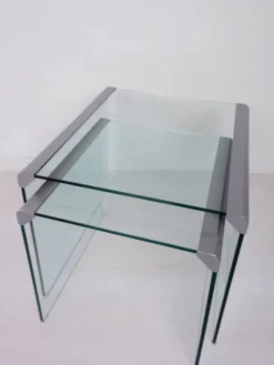 Ensemble de 2 tables d'appoint par Gallotti & Radice