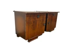 Ensemble de 2 tables de chevet vintage