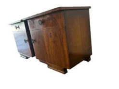 Ensemble de 2 tables de chevet vintage