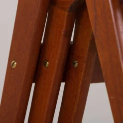 Ensemble de 3 tables gigognes danoises vintage modernes en teck en CFC J. Andersen