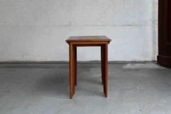 Ensemble de 3 tables gigognes, design danois