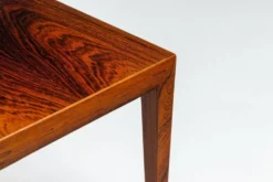Ensemble de 3 tables gigognes en palissandre par Severin Hansen, Haslev, Danemark, 1960.