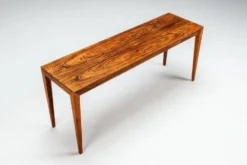 Ensemble de 3 tables gigognes en palissandre par Severin Hansen, Haslev, Danemark, 1960.