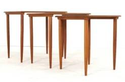 Ensemble de tables gigognes 'Fangel' - design danois