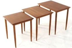 Ensemble de tables gigognes 'Fangel' - design danois