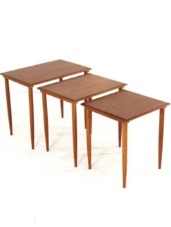 Ensemble de tables gigognes 'Fangel' - design danois