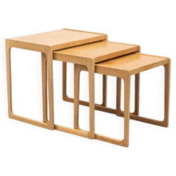 Ensemble de tables gigognes Opal Möbel des années 1960