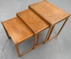 Ensemble de tables gigognes Opal Möbel des années 1960