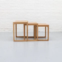 Ensemble de tables gigognes Opal Möbel des années 1960