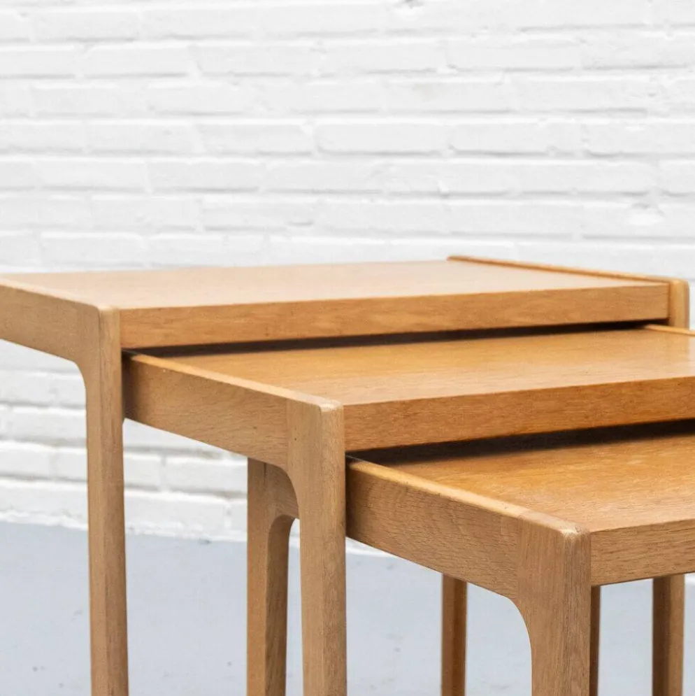Ensemble de tables gigognes Opal Möbel des années 1960