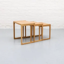 Ensemble de tables gigognes Opal Möbel des années 1960