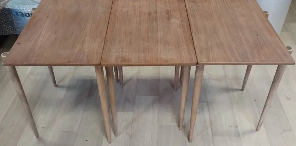 Ensemble de 3 tables gigognes Opal Mobel