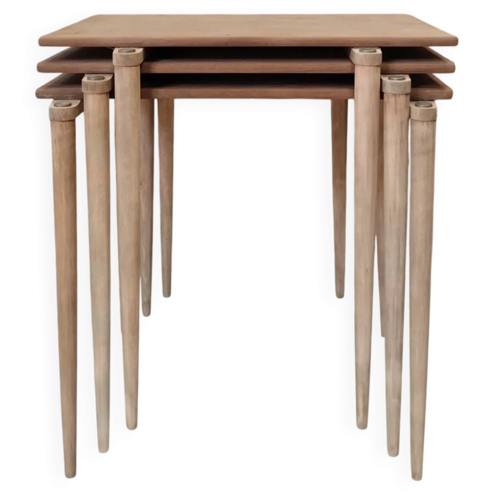 Ensemble de 3 tables gigognes Opal Mobel