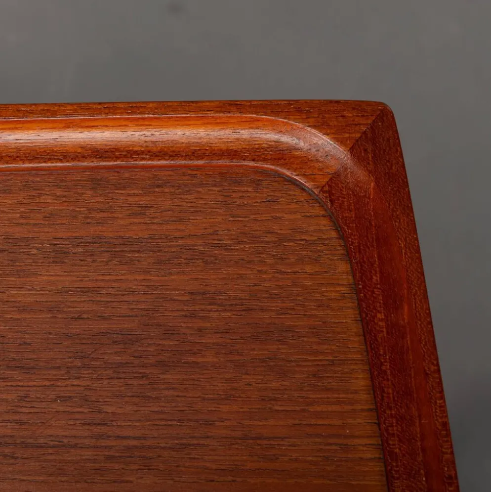 Ensemble de 3 tables gigognes par Johannes Andersen pour CFC Silkeborg, années 1960.