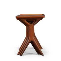 Ensemble de 3 tables gigognes par Johannes Andersen pour CFC Silkeborg, années 1960.