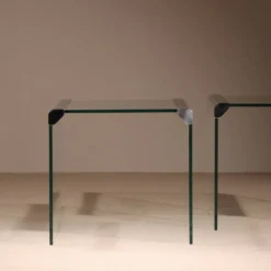 Ensemble de tables gigognes par Pierangelo Gallotti et Luigi Radice | Italie années 1980