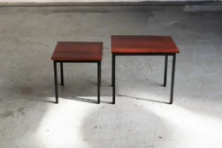 Ensemble de 2 tables gigognes par Cees Braakman