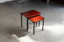 Ensemble de 2 tables gigognes par Cees Braakman