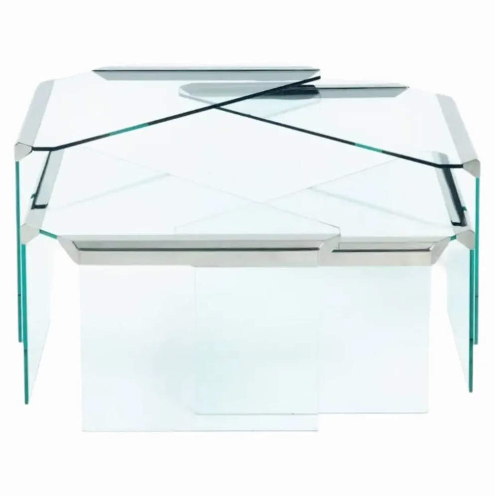 Ensemble de 4 tables gigognes, Pierangelo Galotti – Circa 1970
