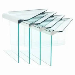 Ensemble de 4 tables gigognes, Pierangelo Galotti – Circa 1970