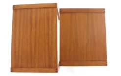 Ensemble de 2 tables gigognes - teck - design danois