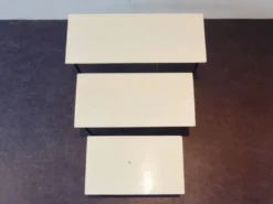 Ensemble de 3 tables gigognes Twello par Martin Visser pour 't Spectrum, années 1950
