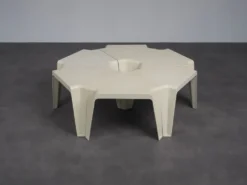 Ensemble de 6 tables modulaires par Helmut Bätzner pour Bofinger, Allemagne, années 1970.