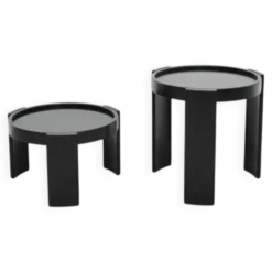 Ensemble de tables 2x Modèle 780/783 par Gianfranco Frattini pour Cassina