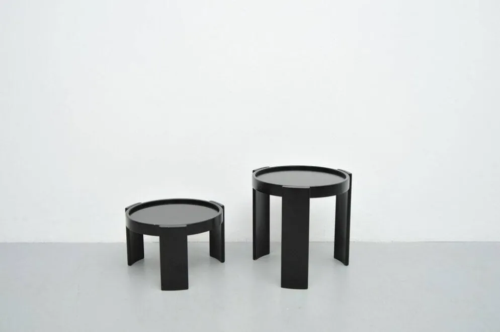 Ensemble de tables 2x Modèle 780/783 par Gianfranco Frattini pour Cassina